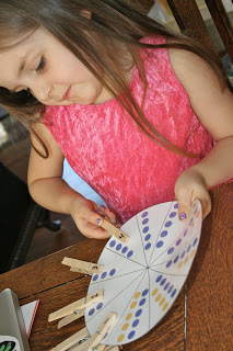 Hands on math activities to practice counting and number identification!