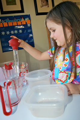 Learn measurement while transferring liquids! The Progressive Science Experiment!
