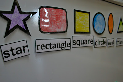Introducing Sophia to some basic shapes and reinforce preschool skills for Audrey! Basic Shapes Refrigerator Magnets