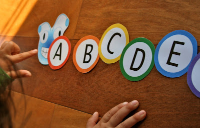 ABC caterpillar introduces many skills!