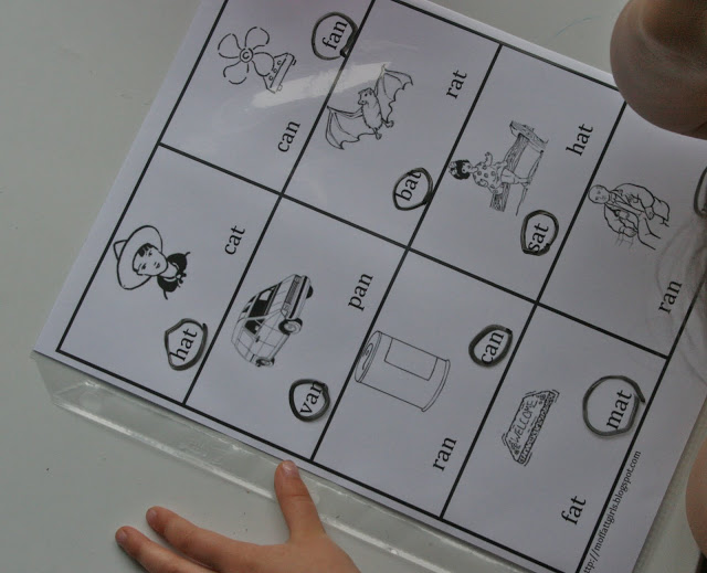 Ready2Read Level 1 Unit 1 in use! The Ready2Read program is a hands-on, interactive and engaging activities that make learning phonics, sight words and word families fun for Pre-K, Kindergarten, and 1st Graders!