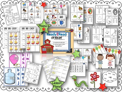 The Ready2Read program is a hands-on, interactive and engaging activities that make learning phonics, sight words and word families fun for Pre-K, Kindergarten, and 1st Graders!