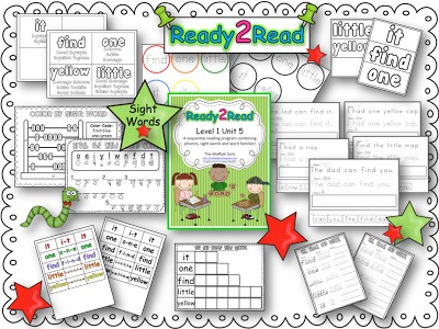 The Ready2Read program is a hands-on, interactive and engaging activities that make learning phonics, sight words and word families fun for Pre-K, Kindergarten, and 1st Graders!