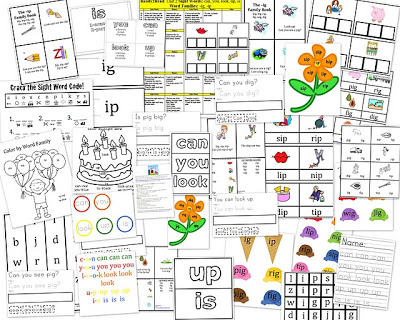 Giveaway: Read2Read Units 1-8! The Ready2Read program is a hands-on, interactive and engaging activities that make learning phonics, sight words and word families fun for Pre-K, Kindergarten, and 1st Graders!