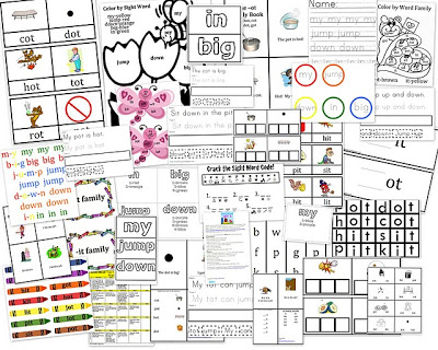 Giveaway: Read2Read Units 1-8! The Ready2Read program is a hands-on, interactive and engaging activities that make learning phonics, sight words and word families fun for Pre-K, Kindergarten, and 1st Graders!