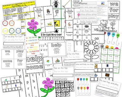 Giveaway: Read2Read Units 1-8! The Ready2Read program is a hands-on, interactive and engaging activities that make learning phonics, sight words and word families fun for Pre-K, Kindergarten, and 1st Graders!