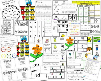Giveaway: Read2Read Units 1-8! The Ready2Read program is a hands-on, interactive and engaging activities that make learning phonics, sight words and word families fun for Pre-K, Kindergarten, and 1st Graders!