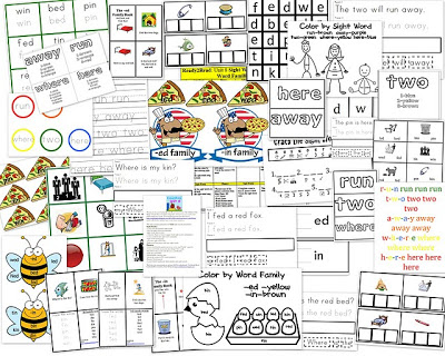 Giveaway: Read2Read Units 1-8! The Ready2Read program is a hands-on, interactive and engaging activities that make learning phonics, sight words and word families fun for Pre-K, Kindergarten, and 1st Graders!
