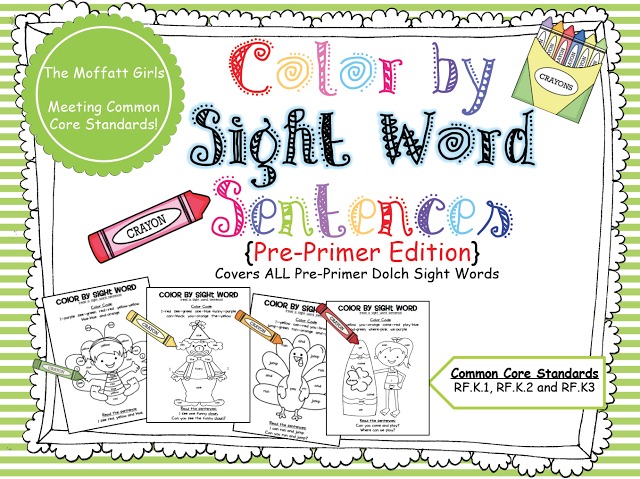 Color by Sight Word Sentences More FREE Christmas Color by Sight Words!