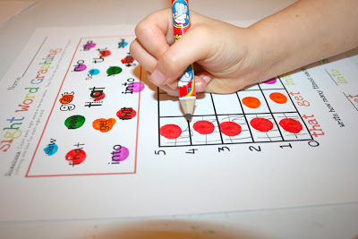 Sight Word Graphing!