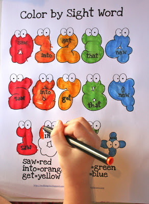 Color by Sight Word!
