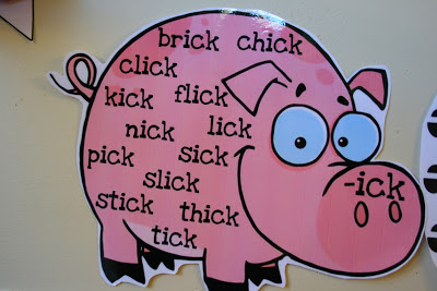 Word Family Fair Wall