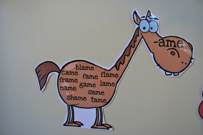 Word Family Fair Wall
