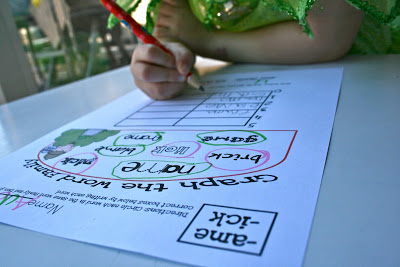 Word Family Graphing!