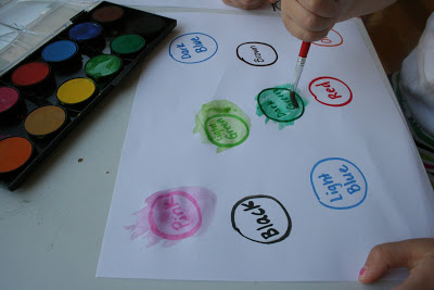 Color Matching and Color Discrimination Toddler Tasks Week 6!
