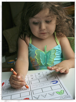 ABC Cut and Paste addresses so many useful skills and allows Pre-K and Kindergarteners to really interact with a product and take ownership of their learning.