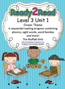 Ready2Read Level 3 Unit 1! The Ready2Read program is a hands-on, interactive and engaging activities that make learning phonics, sight words and word families fun for Pre-K, Kindergarten, 1st and 2nd Graders!