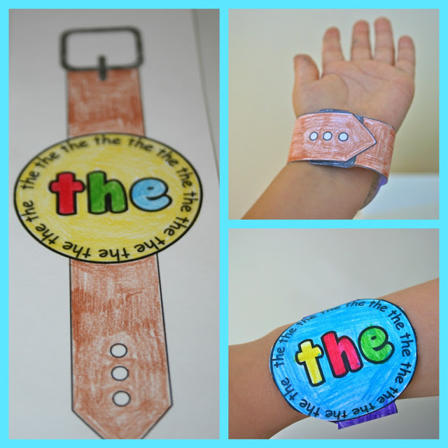 Time for Sight Words....Watches!!