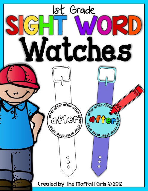 Time for Sight Words....Watches!!