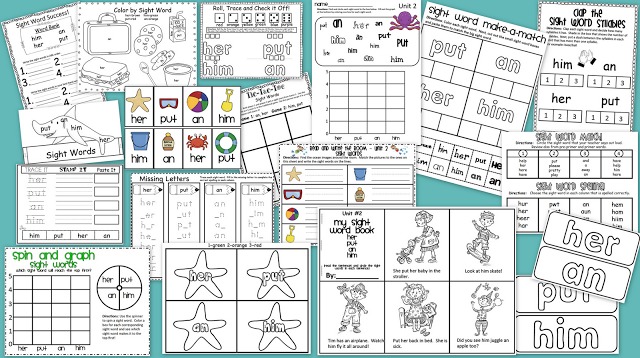 Ready2Read Level 3 Unit 2 Released! The Ready2Read program is a hands-on, interactive and engaging activities that make learning phonics, sight words and word families fun for Pre-K, Kindergarten, and 1st Grade!