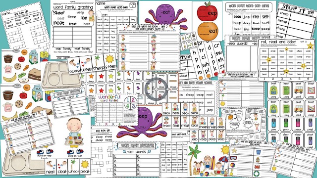 Ready2Read Level 3 Unit 2 Released! The Ready2Read program is a hands-on, interactive and engaging activities that make learning phonics, sight words and word families fun for Pre-K, Kindergarten, and 1st Grade!