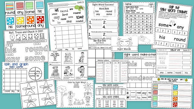 Ready2Read Level 3 Unit 3 preview! The Ready2Read program is a hands-on, interactive and engaging activities that make learning phonics, sight words and word families fun for Pre-K, Kindergarten, 1st and 2nd Graders!