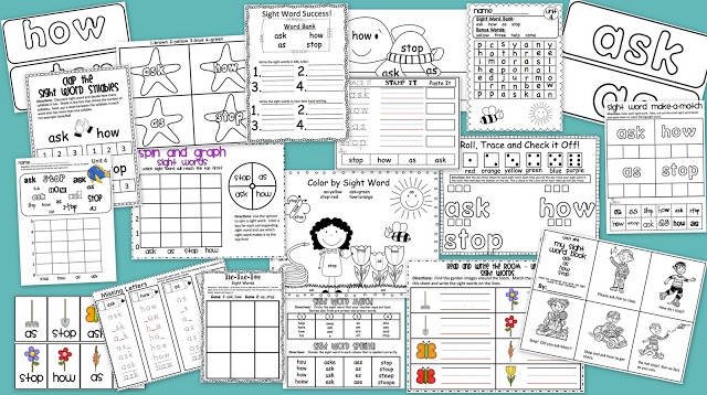 Ready2Read Level 3 Unit 4! The Ready2Read program is a hands-on, interactive and engaging activities that make learning phonics, sight words and word families fun for Pre-K, Kindergarten, 1st and 2nd Graders!