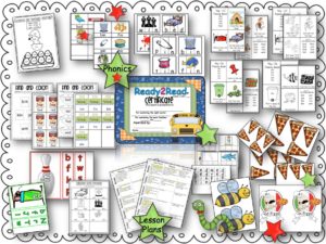 Ready2Read Level 1 NEW and IMPROVED Version! The Ready2Read program is a hands-on, interactive and engaging activities that make learning phonics, sight words and word families fun for Pre-K, Kindergarten, and 1st Graders!