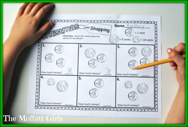 10 FUN Christmas Math Centers Christmas Learning Day #3!