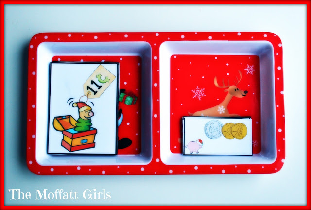 Hands-on Christmas Math Centers Christmas Learning Day #3!