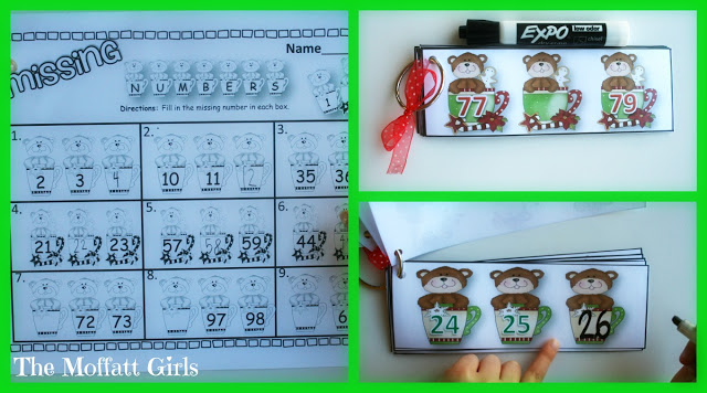 10 Christmas Math Centers!