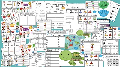 The Ready2Read program is a hands-on, interactive and engaging activities that make learning phonics, sight words and word families fun for Pre-K, Kindergarten, 1st and 2nd Graders!