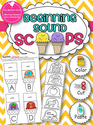 The Moffatt Girls Beginning Sound Scoops! Beginning Sound Scoops