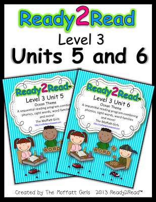 Ready2Read Level 3 Bundled! The Ready2Read program is a hands-on, interactive and engaging activities that make learning phonics, sight words and word families fun for Pre-K, Kindergarten, 1st and 2nd Graders!