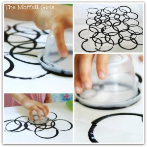 Easy Circle Painting Art Easy Circle Painting Art!