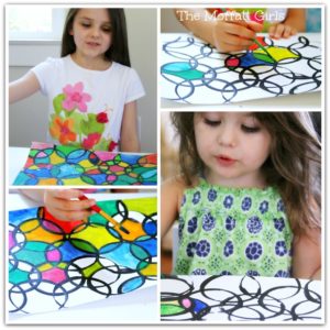 Easy Circle Painting Art Easy Circle Painting Art!