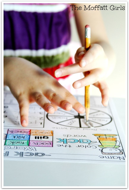 CVCC Word Family Word Work in action! CVCC Word Family Word work is a FUN, hands-on approach to learning and practicing CVCC word families for Kindergarten and 1st Graders!