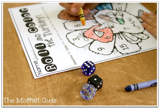 Fall Math and Literacy Packet (1st Grade) in action! Teach addition, subtraction, sight words, phonics, grammar, handwriting and so much more with the Fall NO PREP Packet for First Grade!