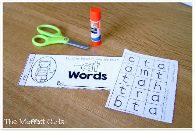 CVC Booklets are a FUN and interactive way to help students build, read and write simple CVC words for Preschool and Kindergarten!