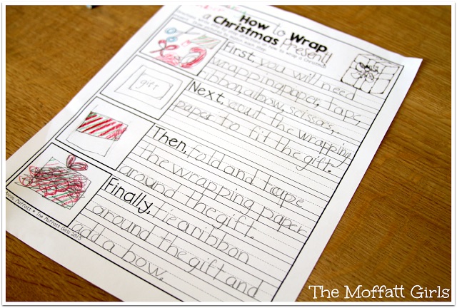 There are 3 interactive grammar foldables in the Christmas NO PREP packet for 1st Grade and they are a HUGE hit and such a great learning tool!