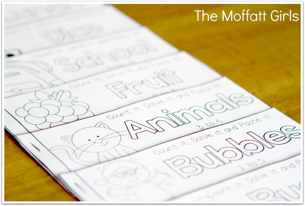Math Booklets are a FUN and interactive way to help students solve simple addition and subtraction problems up to 20 for Preschool, Kindergarten and 1st Grade!