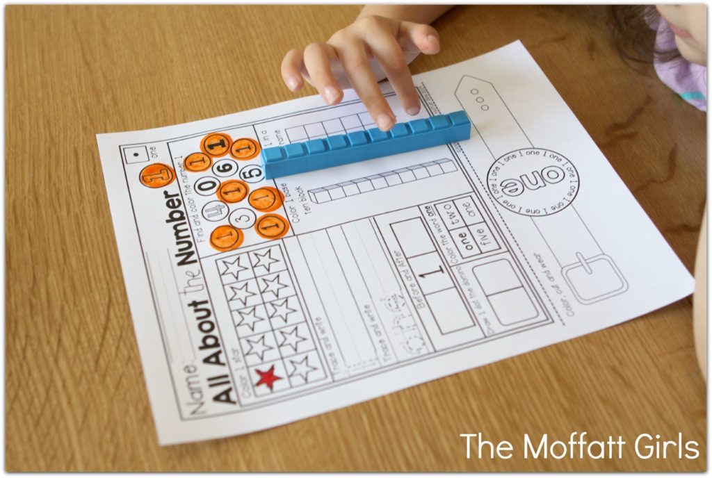 The Numbers 1-20 NO PREP Packet is geared toward Pre-K, Kindergarten and 1st Grade students to identify numbers in a variety of ways while developing number sense, includes Number Word Watches!