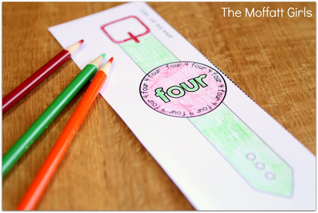 The Numbers 1-20 NO PREP Packet is geared toward Pre-K, Kindergarten and 1st Grade students to identify numbers in a variety of ways while developing number sense, includes Number Word Watches!