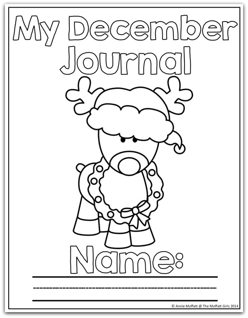 These December NO PREP 20 journal prompts include I Can statements to build writing skills and a picture dictionary to spark the imagination. Perfect for beginning writers.