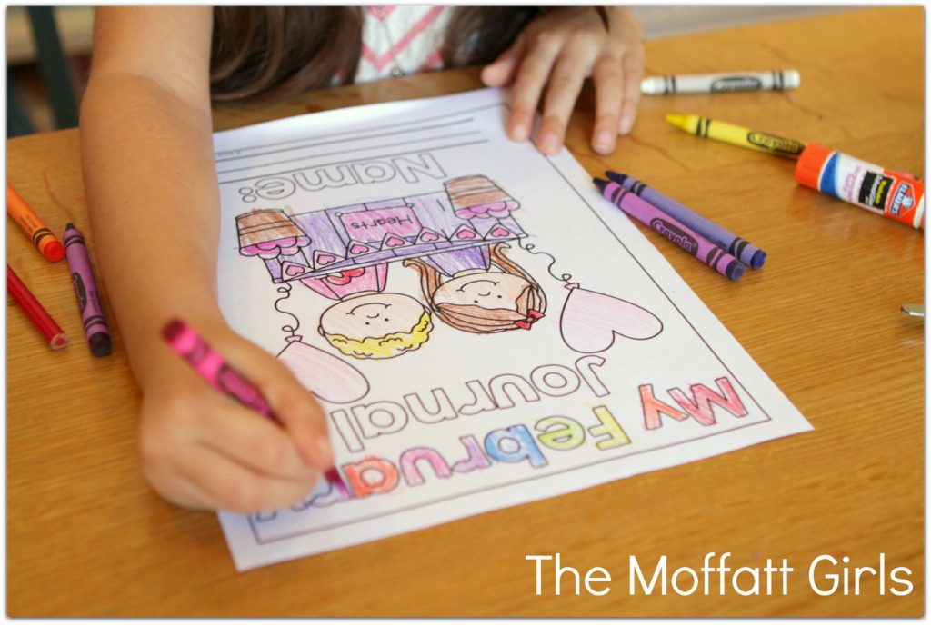 February Journal Prompts for Beginning Writers! These February NO PREP 20 journal prompts include I Can statements to build writing skills and a picture dictionary to spark the imagination. Perfect for beginning writers.