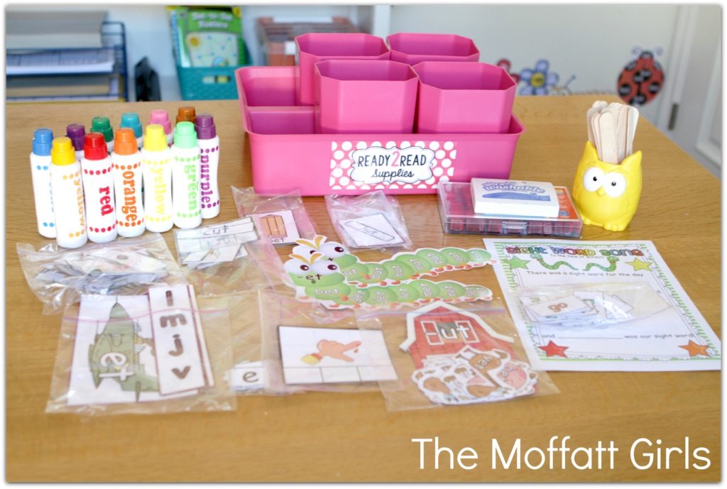 Ready2Read Resources and Supplies that are the perfect reading curriculum for beginning and/or struggling readers!