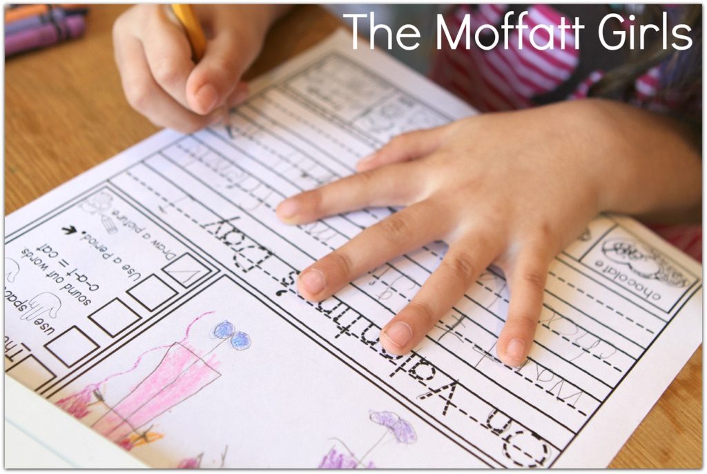 February Journal Prompts for Beginning Writers! These February NO PREP 20 journal prompts include I Can statements to build writing skills and a picture dictionary to spark the imagination. Perfect for beginning writers.