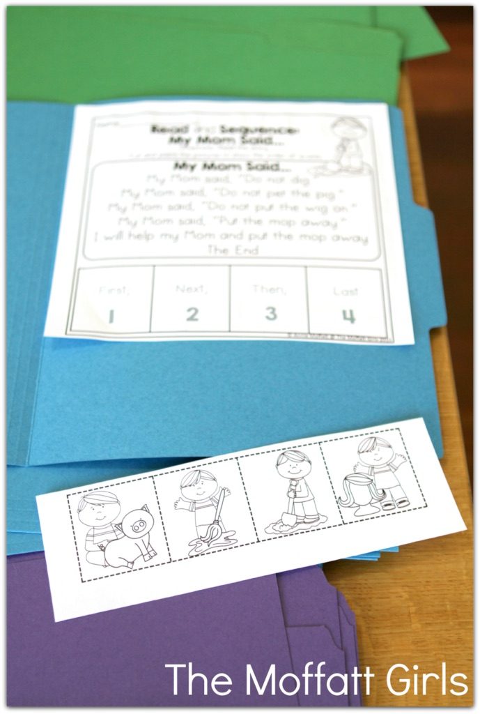 File Folder Games!