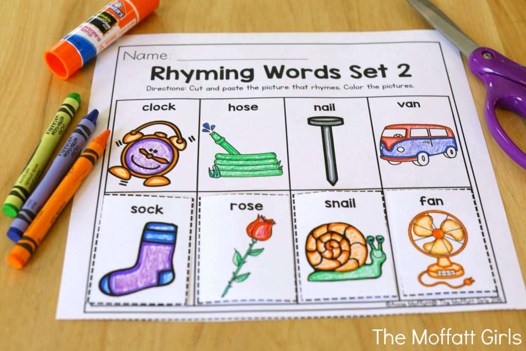 Summer Review Packets! Rhyming Words- Avoid the Summer Slide! Help your students stay on track during summer break with these FUN activities! Perfect for Preschool going into Kindergarten!