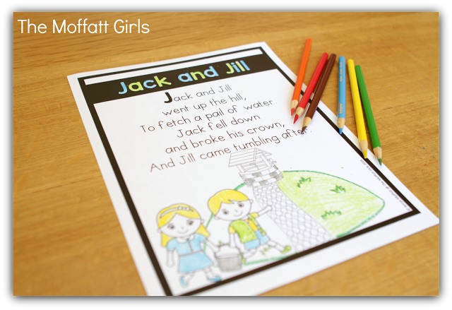 Teaching Word Work and Reading Comprehension through Nursery Rhymes! These packets are designed to build both PHONICS SKILLS AND READING COMPREHENSION with simple nursery rhymes! This packet is targeted for 1st Grade, but can also be used with high flying Kindergarteners!
